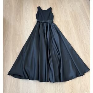 Vintage  Scott McClintock size 8 Dress Long Tuxedo Style dress